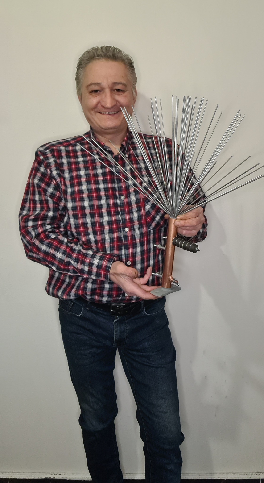 Photographie originale BSA Concept présentant une antenne d’électroculture