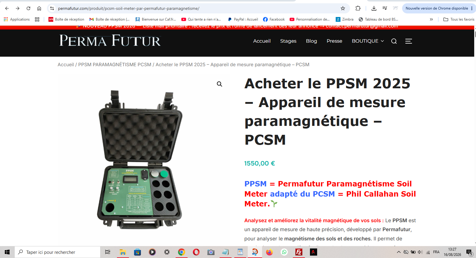 Annonce Permafutur du nouveau PPSM 2026 et de son offre de lancement