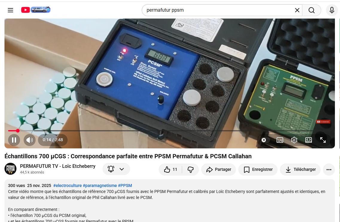 Capture de la vidéo PPSM Permafutur et PCSM Callahan